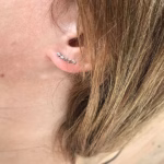Earcuff sterling zilver ster