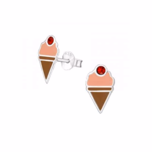 Kinderoorbellen sterling silver