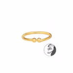 925 sterling silver en gold plated manchetten