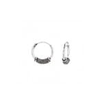 Creolen Bali 12mm 925 Sterling Silver damesoorbellen