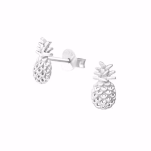 Ananas oorstekers echt zilver