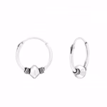 14mm sterling zilver bali hoops