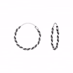 20mm sterling zilver bali hoops