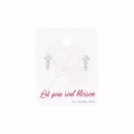 10MM zilver ear studs rond