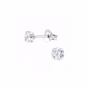 4mm kristal oorstekers