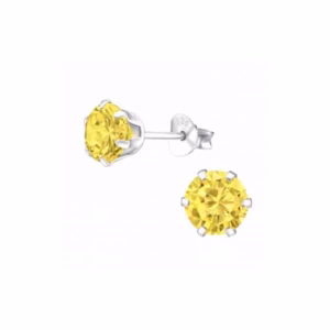 6MM zilver oosteker geel
