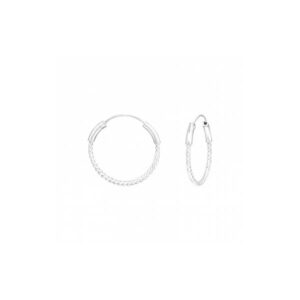 zilver bali hoops