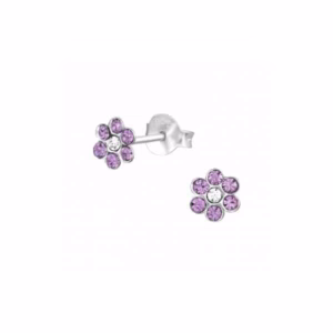 zilver oorstekers bloem