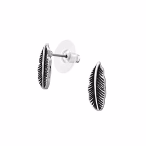 Oorstekers veer 925 Sterling Silver