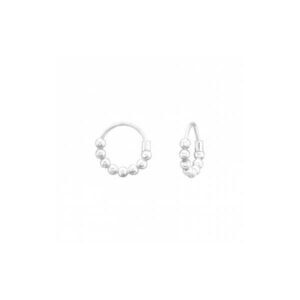 zilver bali hoops 10mm