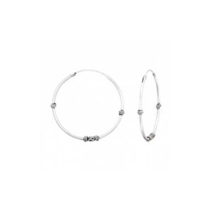 zilver bali hoops 30mm