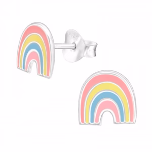 Regenboog oorbellen meisjes