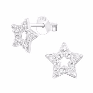 Sterretjes oorstekers met zirconia