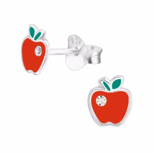 Appels oorstekers met kristal