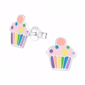 Oorstekers pastel cupcake