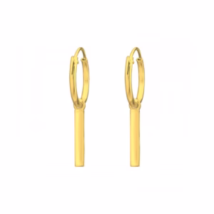 Oorhangers Gold Plated