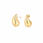 Druppel oorbellen goud