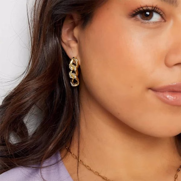 Earstuds zirkonia