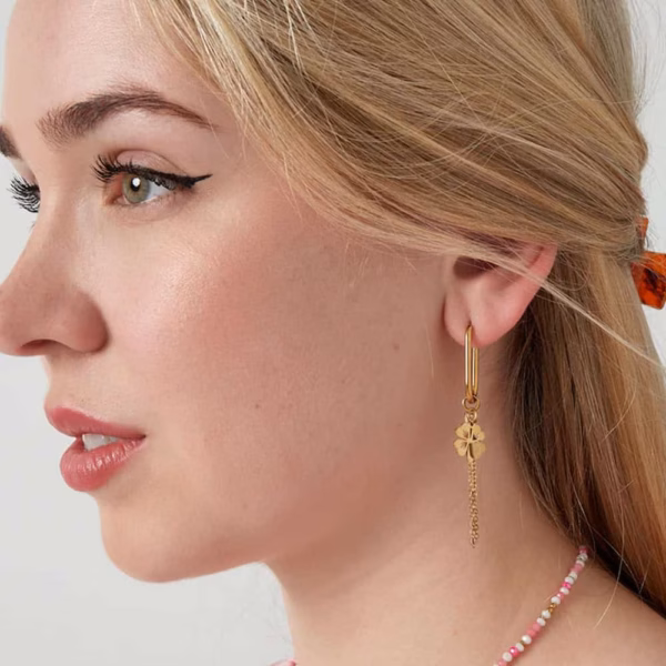 Oorhangers klavertje vier