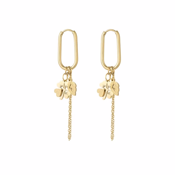 Oorhangers klavertje vier