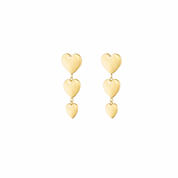 Earrings hearts