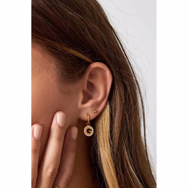 Boucles d'oreilles en or G
