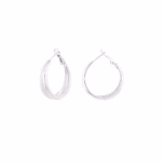 Grandes boucles d'oreilles en argent