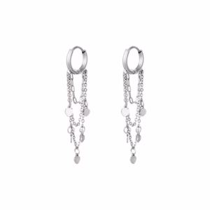Oorbellen hangers ketting hartjes