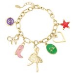 armband verschillende gekleurde bedels